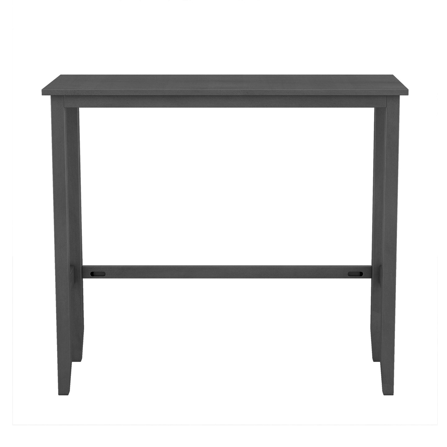 Farmhouse 48"Rectangular Wood Bar Height Dining Set Kitchen Breakfast - Festival Furnish