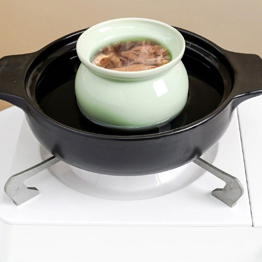 Large Ceramic Soup Pot with Lid HeatResistant Hand Wash Only