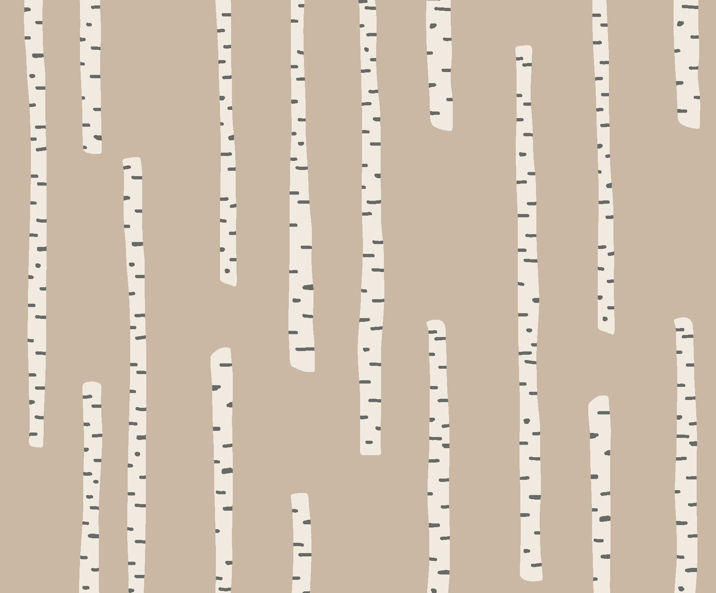Aspen Forest (Mocha) Wallpaper