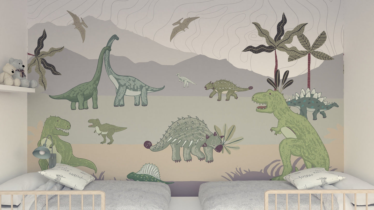 Dinosaur Mountain Wallpaper