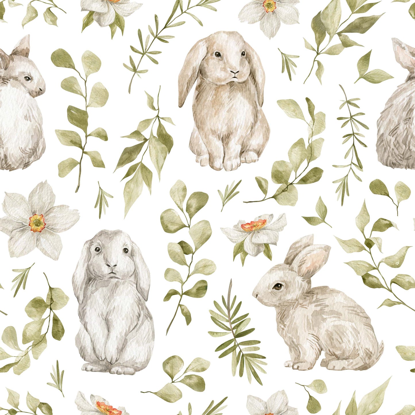 Happy Rabbits wallpaper