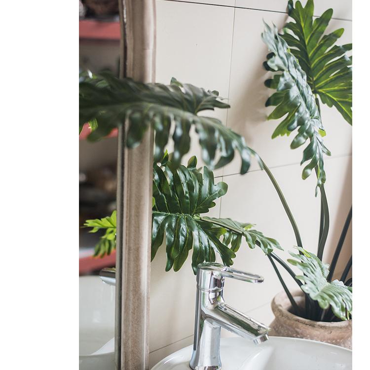 Artificial Philodendron Plant In Pot 31" Tall