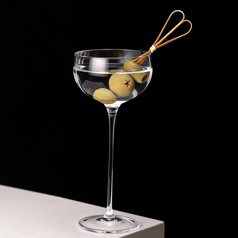 2pcs Handmade Japanese Style Glass Martini Cocktail Goblets, 170ml,