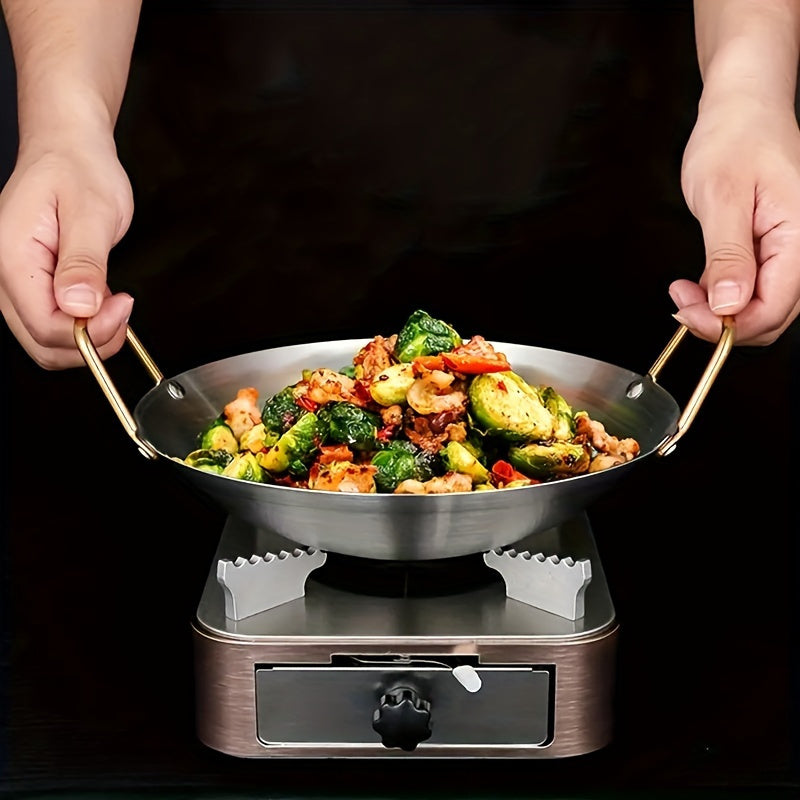 Durable Stainless Steel Wok Thick RoundBottom Soup Pot