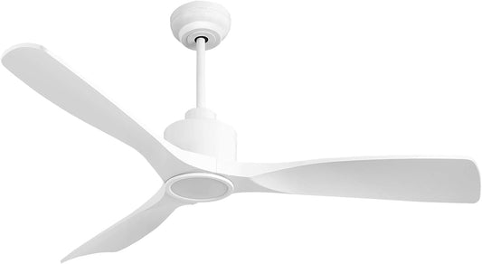 52 Inch Smart Ceiling Fan with Quiet DC Motor, 3 Blade High CFM Indoor