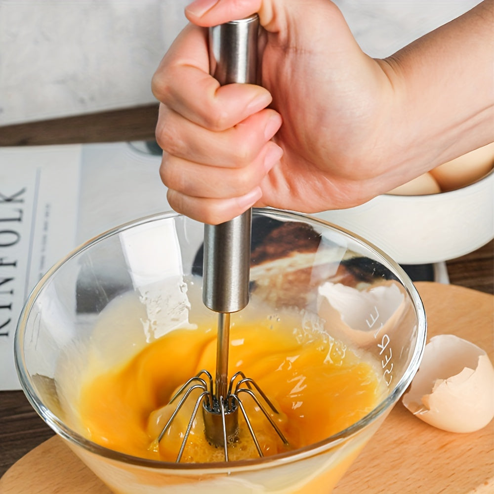 Compact HandHeld Mixer Effortless Baking and Cooking Tool
