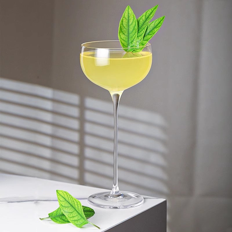 2pcs Handmade Japanese Style Glass Martini Cocktail Goblets, 170ml,