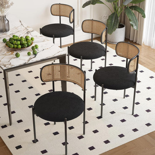 Kitchen Chairs Set of 4, Mid-Century Modern Dining Chairs,Kitchen - Festival Furnish