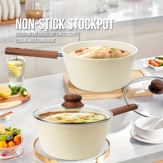 AllInOne NonStick Aluminum Cookware Set for All Stovetops