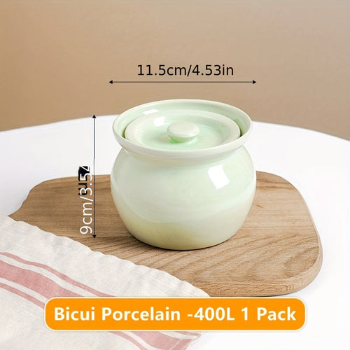 Large Ceramic Soup Pot with Lid HeatResistant Hand Wash Only