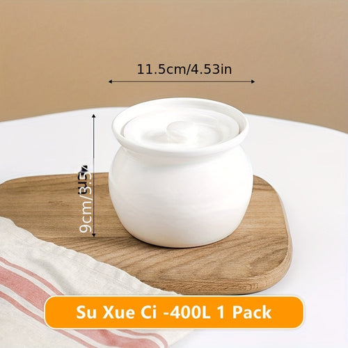 Large Ceramic Soup Pot with Lid HeatResistant Hand Wash Only