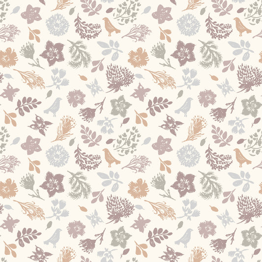 Ivory & Wheat Wallpaper