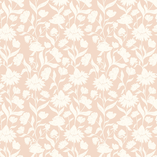 Belle Wallpaper (Blush) from The Haven Collection