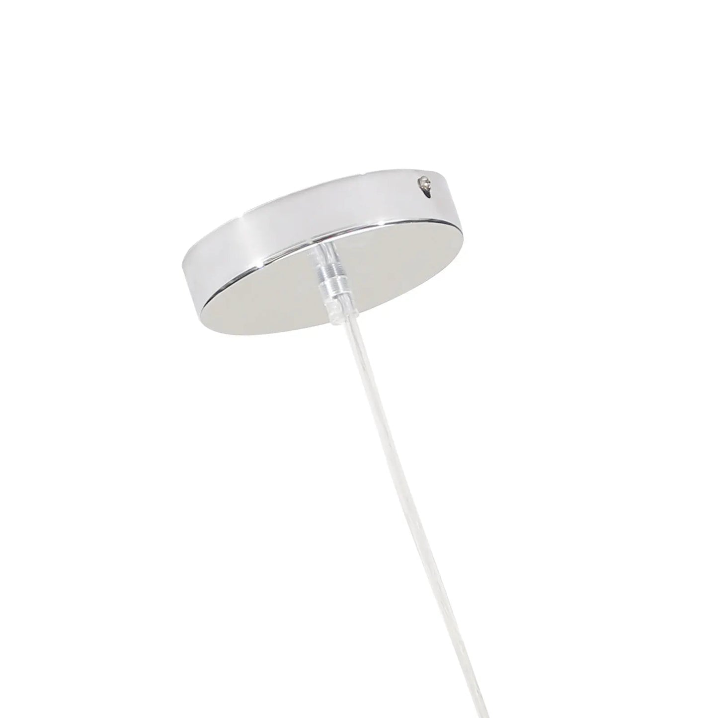 Crystal Pendant Light Modern Kitchen Island Lighting Adjustable White - Festival Furnish