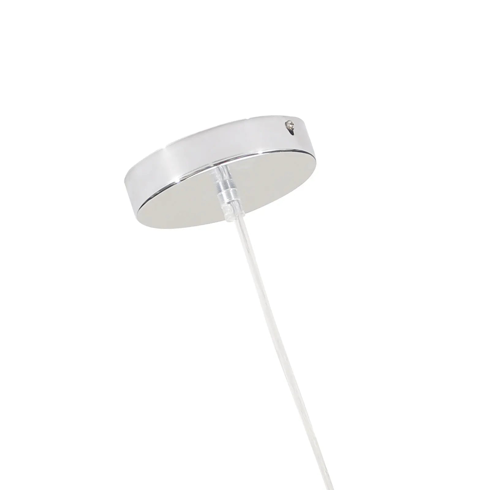 Crystal Pendant Light Modern Kitchen Island Lighting Adjustable White - Festival Furnish