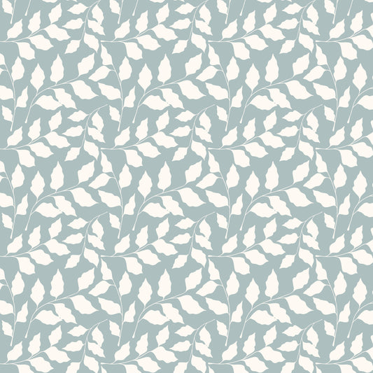 Eden Wallpaper (Powder Blue) from The Wynona Collection