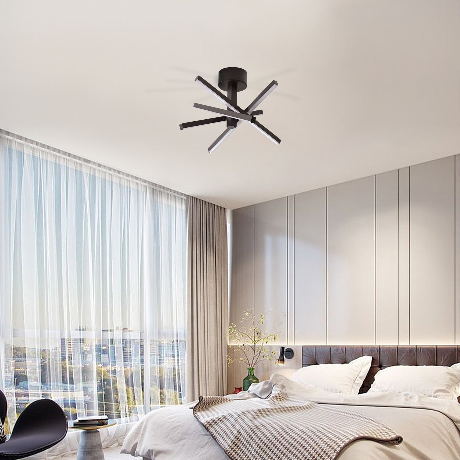 LED Semi Flush Mount Ceiling lamp - Festival Furnish