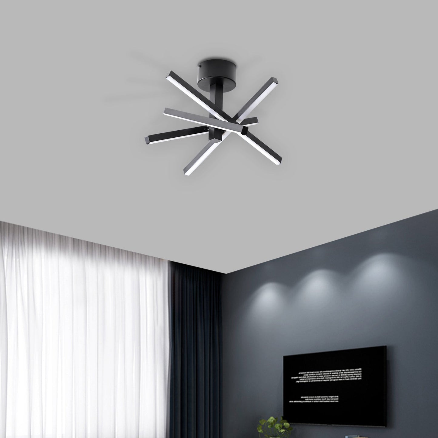 LED Semi Flush Mount Ceiling lamp - Festival Furnish