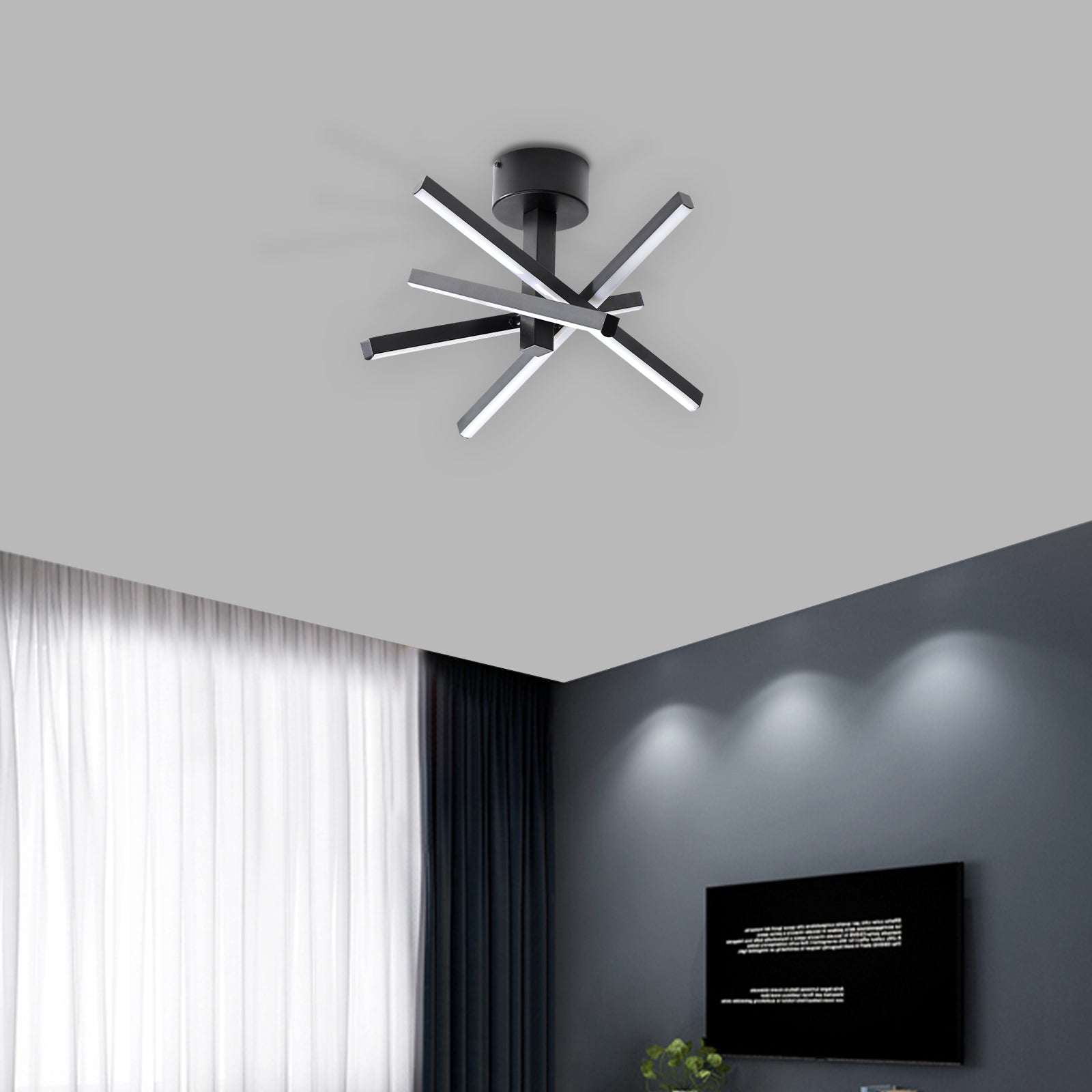 LED Semi Flush Mount Ceiling lamp - Festival Furnish