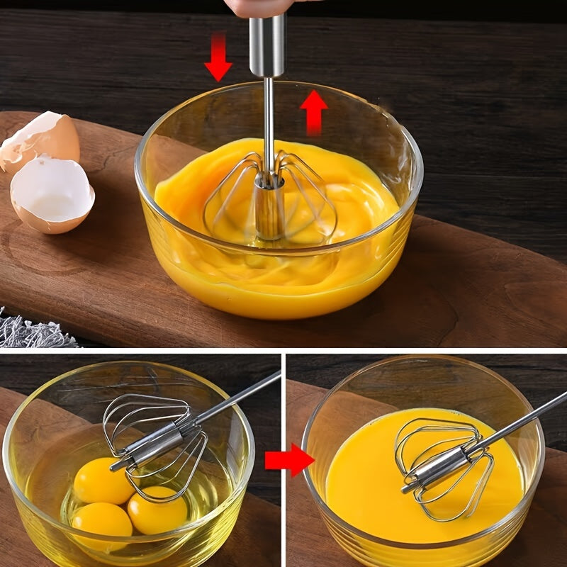 Compact HandHeld Mixer Effortless Baking and Cooking Tool