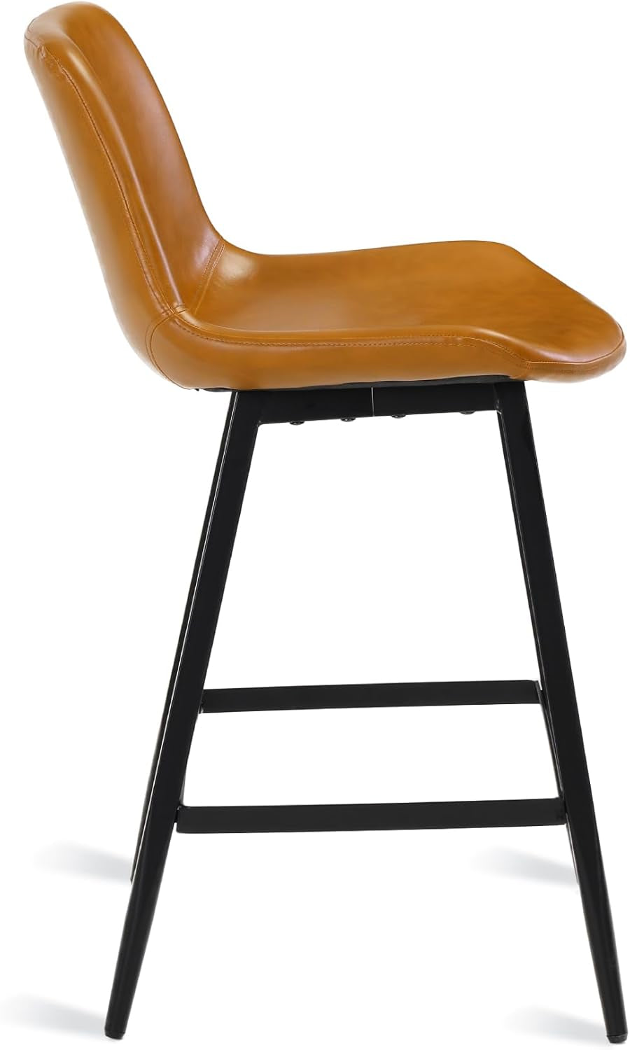 24 Inch Counter Stool, Modern Bucket Barstool, Kitchen Counter with - Festival Furnish